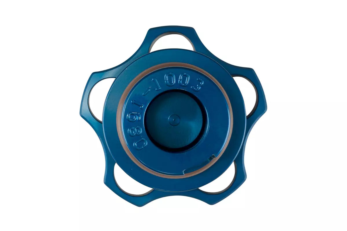 Turbosmart Oil Cap - Notch - LS - Blue - img 3