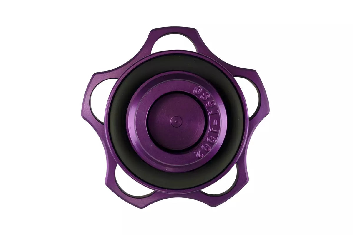 Turbosmart Oil Cap - M32x3.5 - Nissan - Purple - img 3