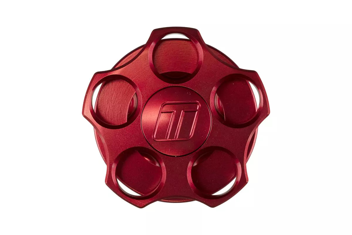Turbosmart Oil Cap - M42x4.5 - Subaru - Red