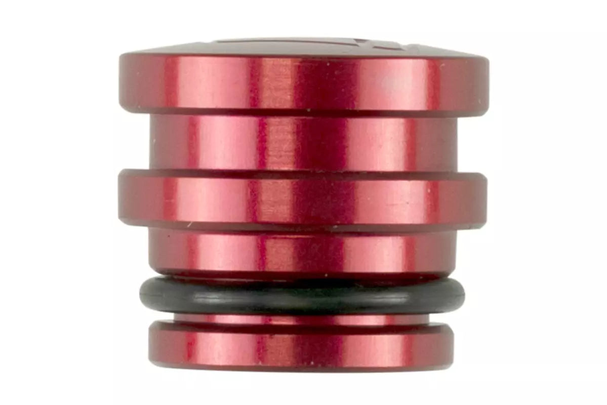 Turbosmart Oil Cap - Blank - Red - img 2
