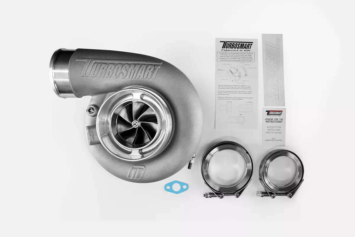 Turbosmart TS-1 Turbocharger 6870 V-Band Reverse Rotation 0.96AR Externally Wastegated - img 6