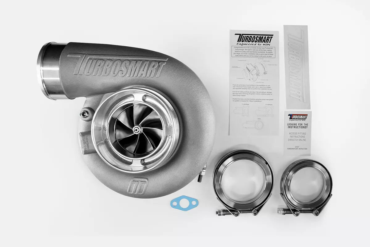 Turbosmart TS-1 Turbocharger 7275 V-Band Reverse Rotation 0.96AR Externally Wastegated - img 6