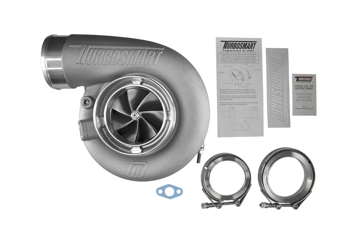 Turbosmart TS-1 Turbocharger 8280 V-Band Reverse Rotation 0.96AR Externally Wastegated - img 6