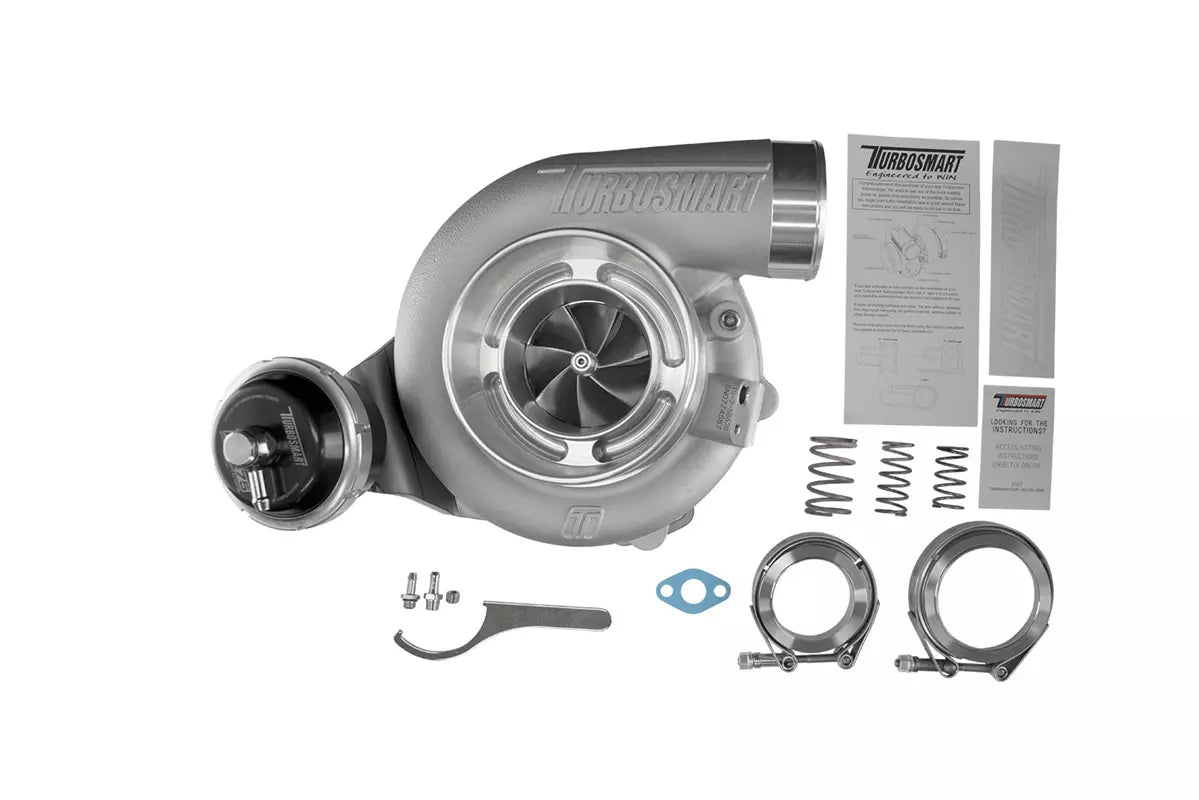 Turbosmart TS-2 Turbocharger (Water Cooled) 5862 V-Band 0.82AR Internally Wastegated (14psi) - img 6