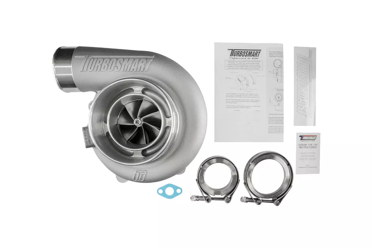 Turbosmart TS-2 Turbocharger (Water Cooled) 6262 V-Band Reverse Rotation 0.82AR Externally Wastegated - img 6