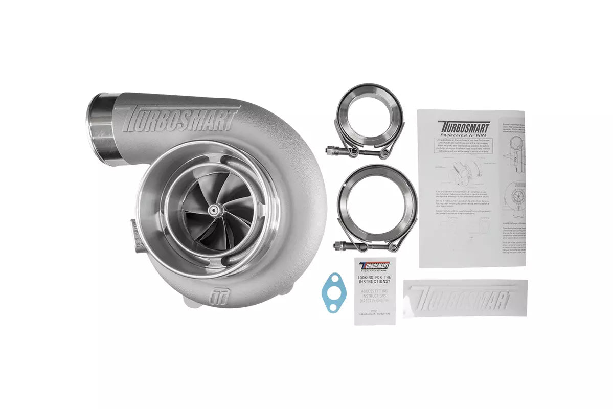 Turbosmart TS-2 Turbocharger (Water Cooled) 6870 (Kompact) V-Band Reverse Rotation 1.07AR Externally Wastegated - img 6